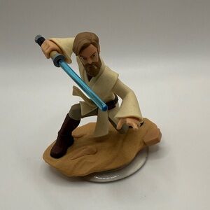 Disney Infinity Figure with Blue and Brown Accents